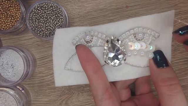 Брошь стрекоза из бисера / Dragonfly beaded brooch tutorial diy смотреть онлайн