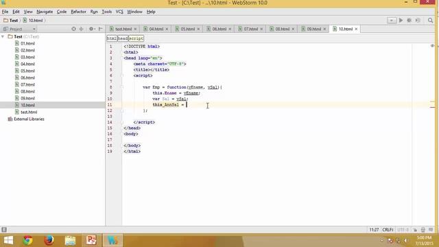 Advanced JavaScript - Module 03 - Part 08 - Public and Private members смотреть онлайн