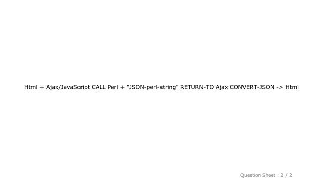 HTML : How can I use Ajax, perl and JSON easy together? смотреть онлайн