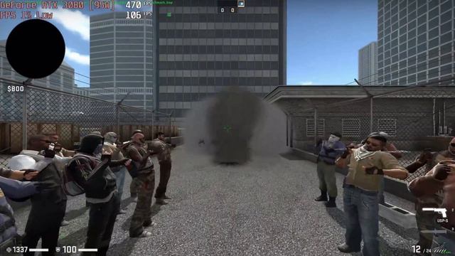 ? NVIDIA GeForce RTX 3080 [Laptop, 95W] - CS:GO gameplay benchmarks (1080p) смотреть онлайн