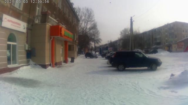 Пер Гражданский. Машины. Стоянка. Тротуар. Движение. Магазин Мария ра. смотреть онлайн