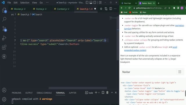 react website project || part 15 смотреть онлайн
