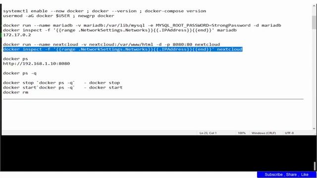 How To Run Nextcloud in Docker Container On Ubuntu 20.04 LTS смотреть онлайн