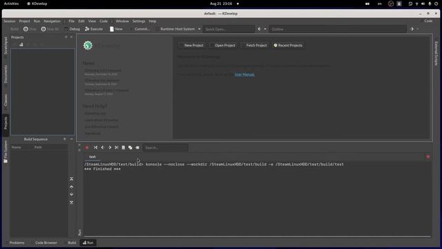AltDesk: เขียนโปรแกรมภาษา C++ ด้วย KDevelop 5 และวิธี Import .cpp จาก IDE ตัวอื่น ๆ смотреть онлайн