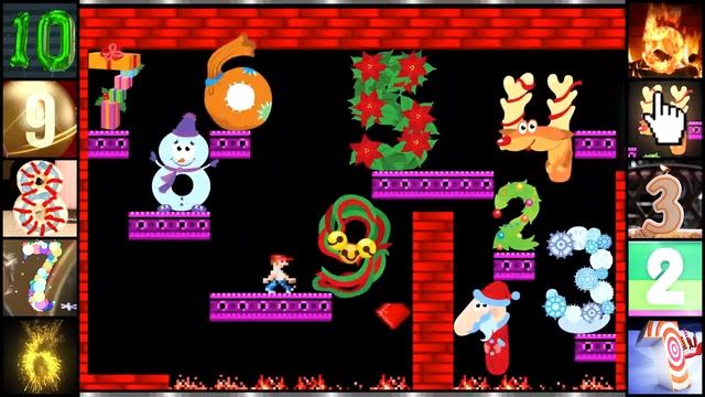 Countdown Numbers from 10 to 1 – Christmas, New Year’s Eve & More, Kids Numbers, Kids CountNumber смотреть онлайн