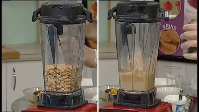Vitamix 5200 6300 7500 Make Peanut Butter Demo смотреть онлайн