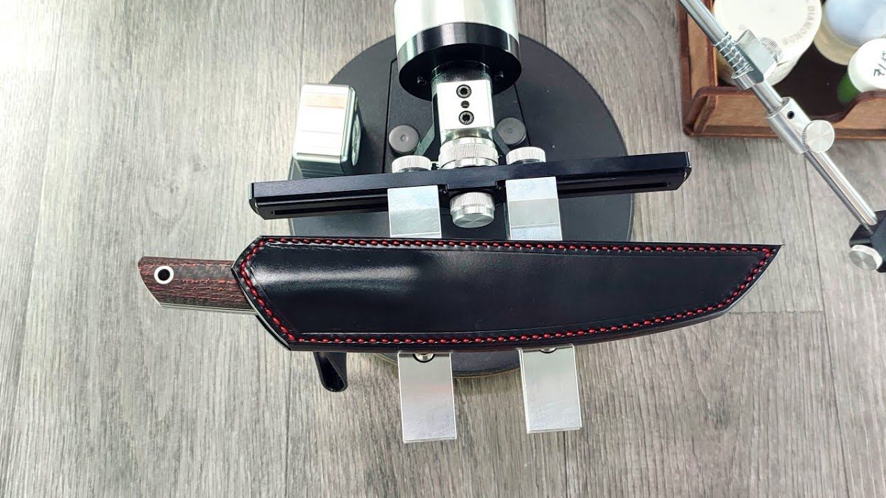 Заточка ножа Godzilla сталь N690 от @strugunovknives . TSPROF K03 Pro смотреть онлайн