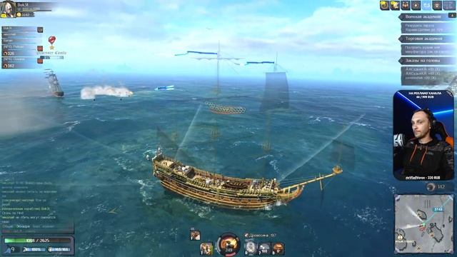 Бесплатная ММО игра про пиратов World Of Sea Battle #Buk3t #worldofseabattle