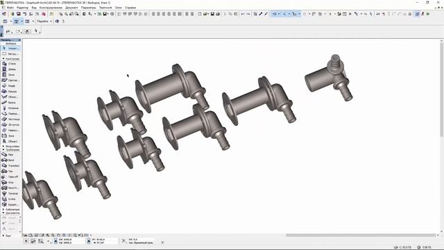 ARCHICAD. MEP Library. 2020. 10. Фитинги надвижные.Угольники смотреть онлайн