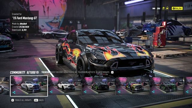 Need For Speed Heat GAMEPLAY | Razor's Ford Mustang GT - Customization & Racing | (NO COMMENTARY) смотреть онлайн