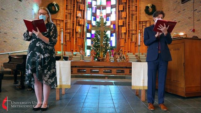 UUMC Christmas Eve Candlelight Service and Piano Prelude - December 24, 2020 смотреть онлайн