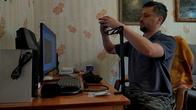 Unboxing . Студійний конденсаторний мікрофон Fifine T669 Black смотреть онлайн