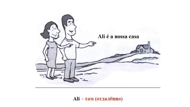 Португальский урок 44: AQUI, AÍ, ALI, CÁ, LÁ - наречия места на португальском. Advérbios de lugar смотреть онлайн