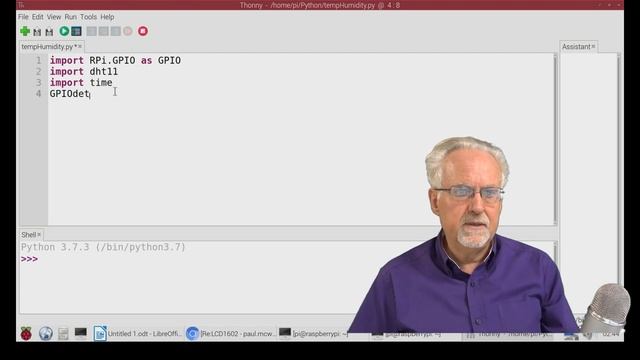 Raspberry Pi LESSON 25: Measure Temperature and Humidity with the DHT-11 Sensor смотреть онлайн