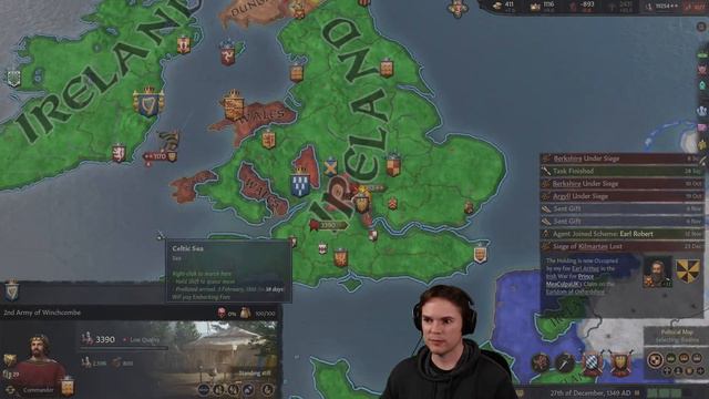 Crusader Kings 3: King of Ireland Playthrough! - part 93 смотреть онлайн