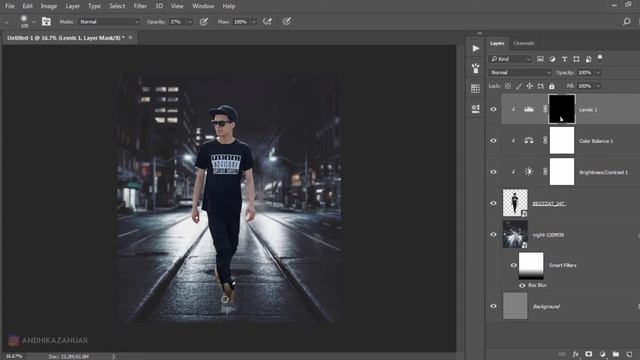 Photoshop Tutorial | How To Retouch, Removing Background, Compositing смотреть онлайн
