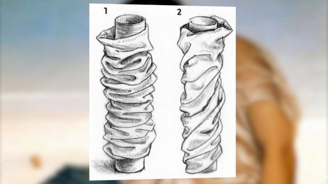 РИСУЕМ ОДЕЖДУ И СКЛАДКИ НА ТКАНИ! Урок рисования от #smirnovschool