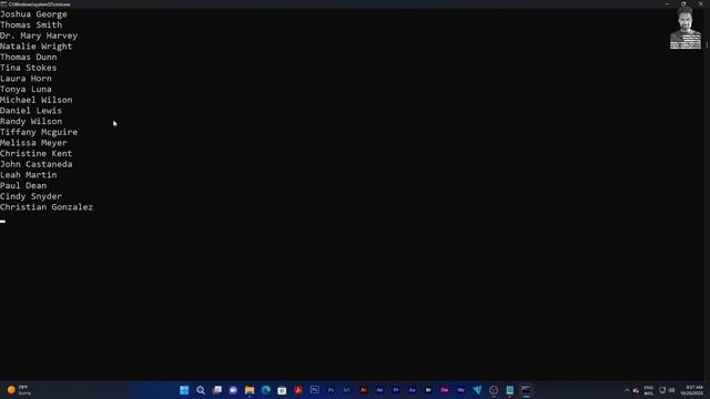 BULK FAKE NAME GENERATOR IN PYTHON Faker LIB CLI MODE смотреть онлайн