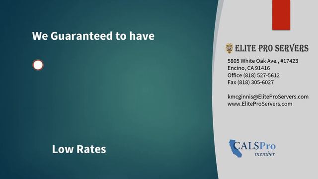 Process Server in Santa Monica CA | Call (818) 527-5612 | Fast & Reliable! смотреть онлайн