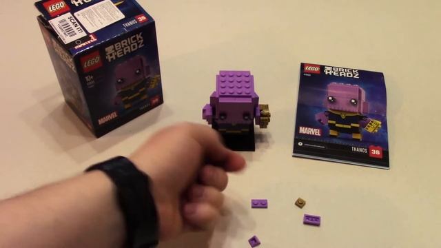 LEGO BrickHeadz Танос 41605. Обзор набора.