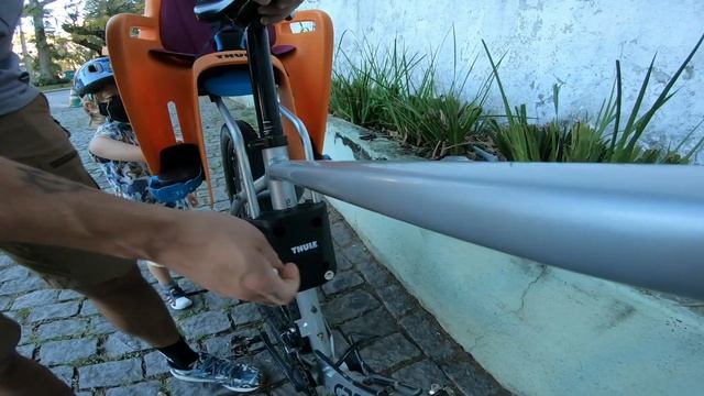 CADEIRINHA INFANTIL PRA BIKE - THULE RIDEALONG смотреть онлайн