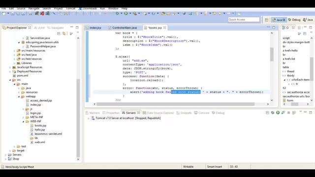 Java для профессионалов: json + spring (security + mvc + json) смотреть онлайн