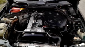 MB W124 M104 3.2 Финальный вид установки.