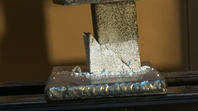 Сравнительный тест газобетона «Дулан» и газосиликата на прочность смотреть онлайн