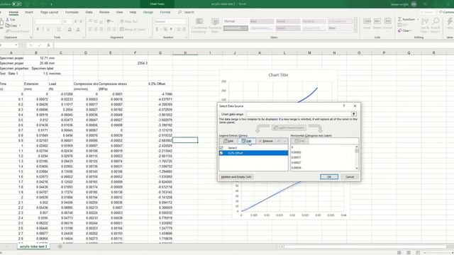 Stress-Strain 0.2% Offset