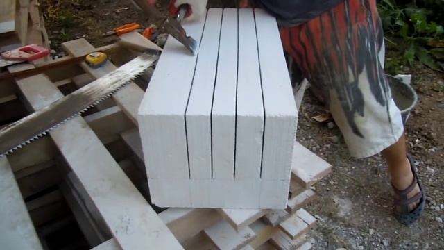 Как сделать U-образный блок из газобетона смотреть онлайн