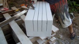 Как сделать U-образный блок из газобетона