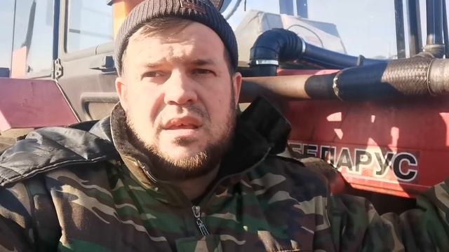 Беда пришла откуда не ждали. Мтз 892 стуканул. смотреть онлайн