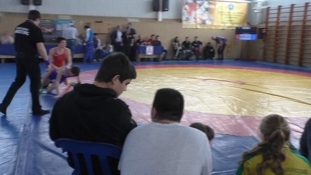 50 кг Запунян Давид (Белореченск) - Усиков Глеб (Северская) смотреть онлайн