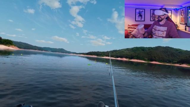 Real VR Fishing tutorial. How to fish. Oculus Quest 2. 4K смотреть онлайн