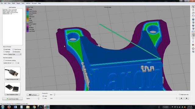 Simplify3D Very Basic Setting Overview смотреть онлайн