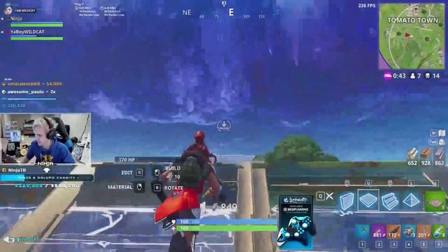 Ninja Fortnite Best Moments Part 2 смотреть онлайн