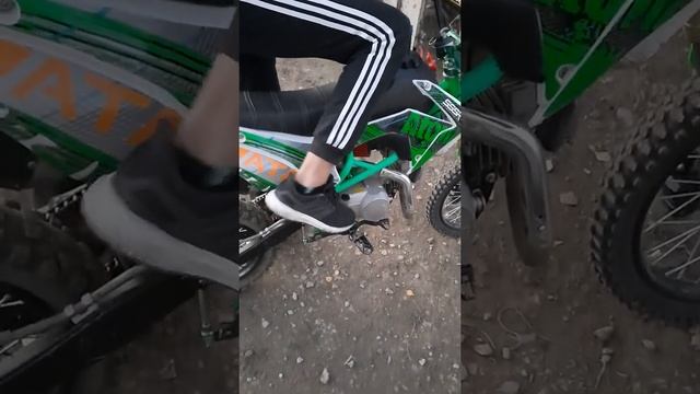 питбайк BSE Atom 125L 2021г смотреть онлайн