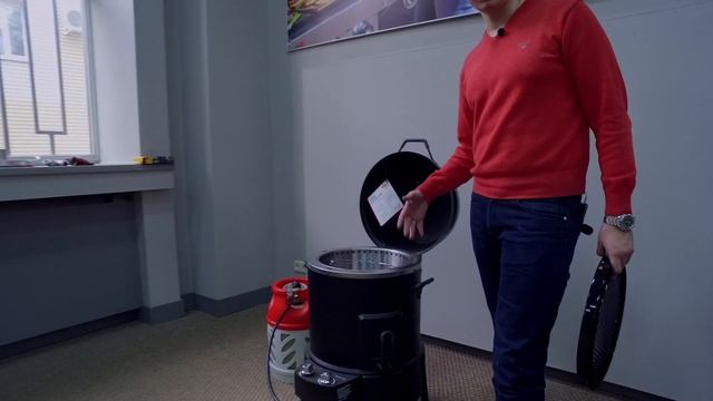 Обзор газовой коптильни Char-Broil Smoker Roaster (Big Easy)