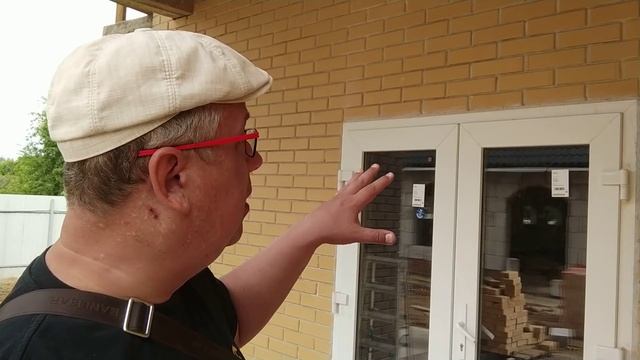 Стеклянная входная дверь в энергоэффективном ? смотреть онлайн