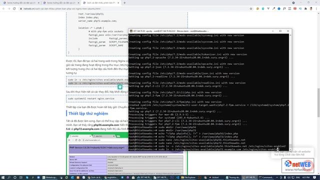 Cách cài đặt nhiều phiên bản PHP với Nginx trên Ubuntu смотреть онлайн
