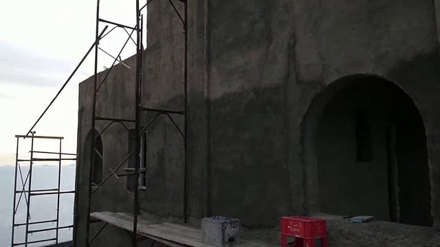 Штукатурка дома снаружи 4. Почти готов второй слой смотреть онлайн