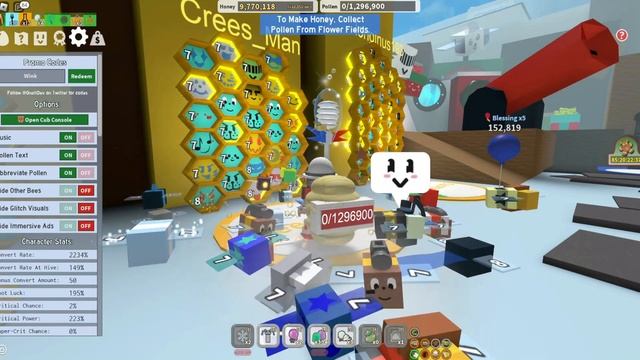 ✨ВСЕ *НОВЫЕ* ЯНВАРЬ КОДЫ в БИ СВАРМ СИМУЛЯТОР ПЧЕЛОВОДА Роблокс | Bee swarm simulator ALL codes 202 смотреть онлайн