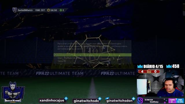 FIFA 22 l DME QUARESMA INCRÍVEL! TODOS DEVEM FAZER & PP 81+ ll DantheBNN ll смотреть онлайн