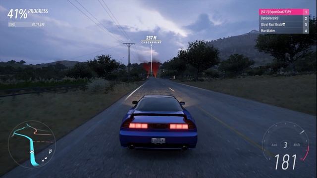 Forza Horizon 5 - Honda NSX-R in A Class for Road Racing - Custom Racing смотреть онлайн