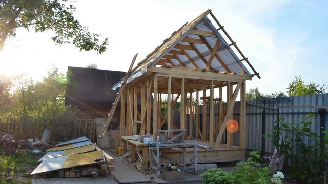 Строительство дачного домика смотреть онлайн