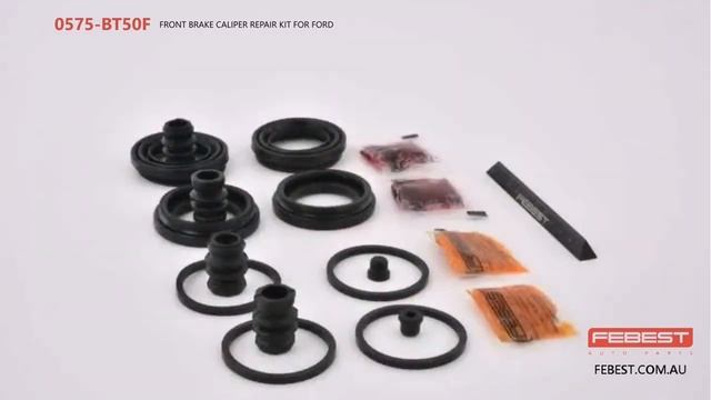 0575-BT50F FRONT BRAKE CALIPER REPAIR KIT FOR FORD смотреть онлайн