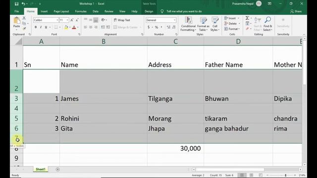 The Beginner's Guide To MS Excel 2019 - Excel Basics Tutorial PART 2 #Easylearnings ,#Easylearn