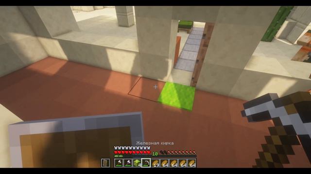 Выживаем 100 дней в плоской ПУСТЫНЕ, В МАЙНКРАФТ! смотреть онлайн