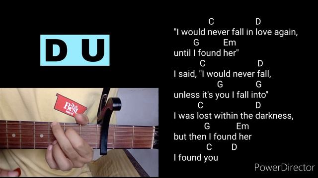 Until I Found You - Stephen Sanchez (EASY GUITAR TUTORIAL) смотреть онлайн