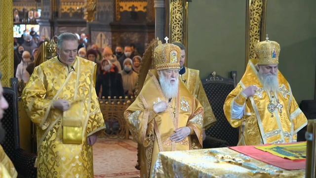 Патріарша Божественна літургія у неділю м'ясопусну, про Страшний суд. 07.03.2021 р. смотреть онлайн